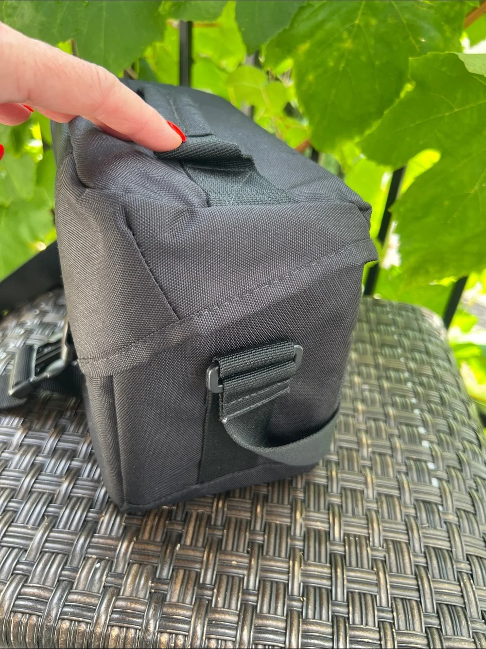 Canon Black Shoulder Messenger Camera Bag